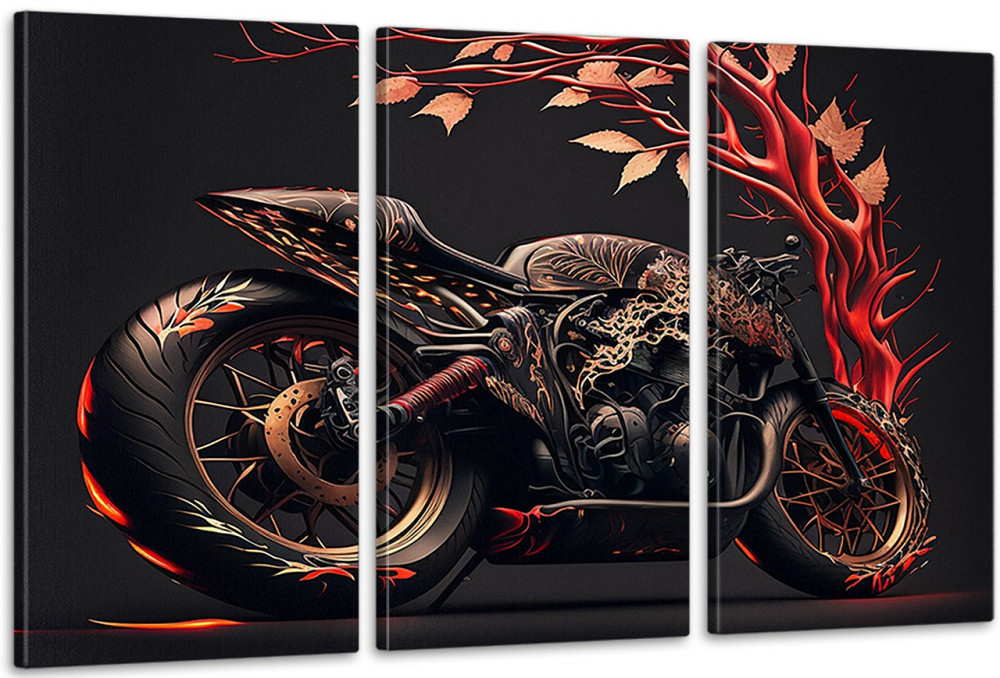 Модульна картина у вітальню/ спальню Морський краєвид    ART-149_3A 70х130 см Київ - фото 1