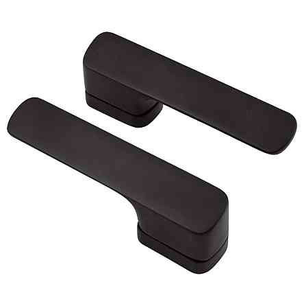 Дверна ручка на розетці M&T Minimal2.0 147797 Right TIN-K титан/чорний матовий, в комплекті з WC Київ