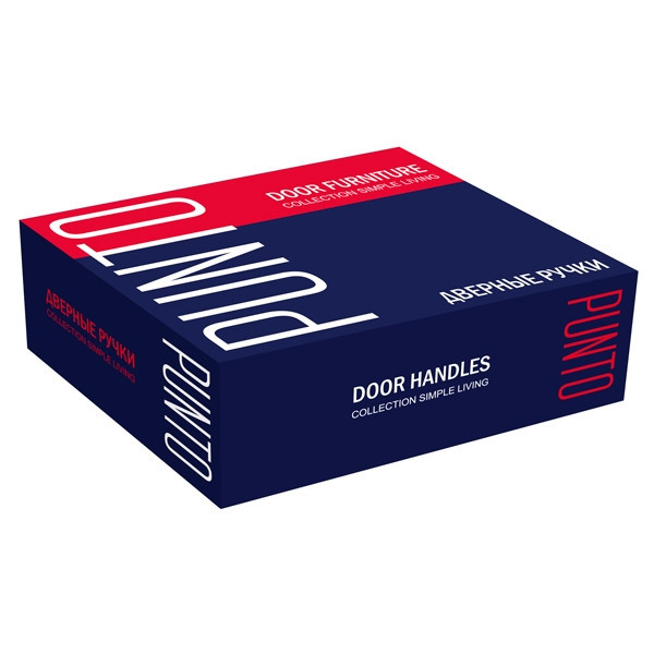 Ручка раздельная Punto (Пунто) VESTA GR/CP-23 графит/хром Киев - изображение 2