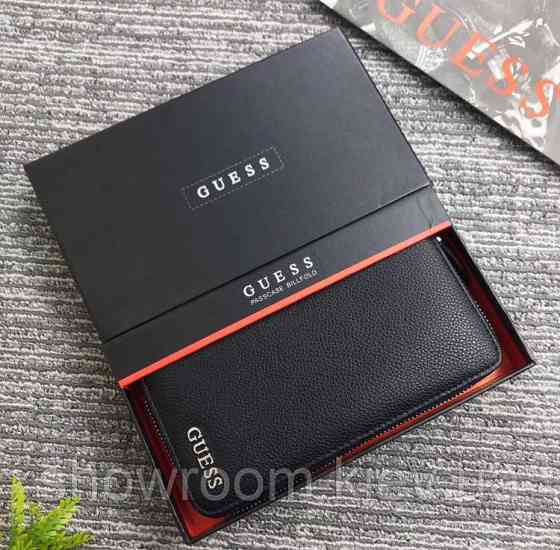 Мужской кошелек Guess (1860) black Киев