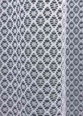 Тюль VR-Textil 1589т Сітка Холодний білий 300х270 см (42-0537) Київ