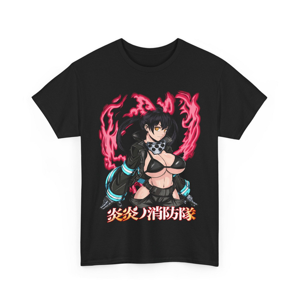 Футболка з аніме принтом Аніме Манга Тамакі Схінра оверсайз (S/M/L) Чорний AnimeJ0424 Дніпро - фото 4