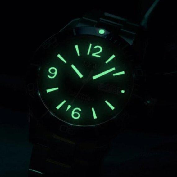 Часы мужские механические Carnival BlueMarine Nylon Strap 10 Bar (2 ремешка) Винница - изображение 7