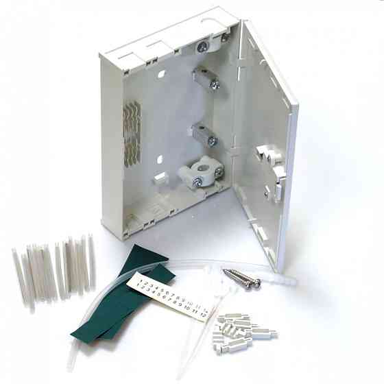 Абонентська розетка/бокс LW FTTH, для 4xSC simplex/ LC duplex прохідна Киев