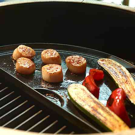 Плита, планча чавунна 23х46x1см для гриля L Big Green Egg 122988 (CIGHL / 104090) Код: 003085 Рівне