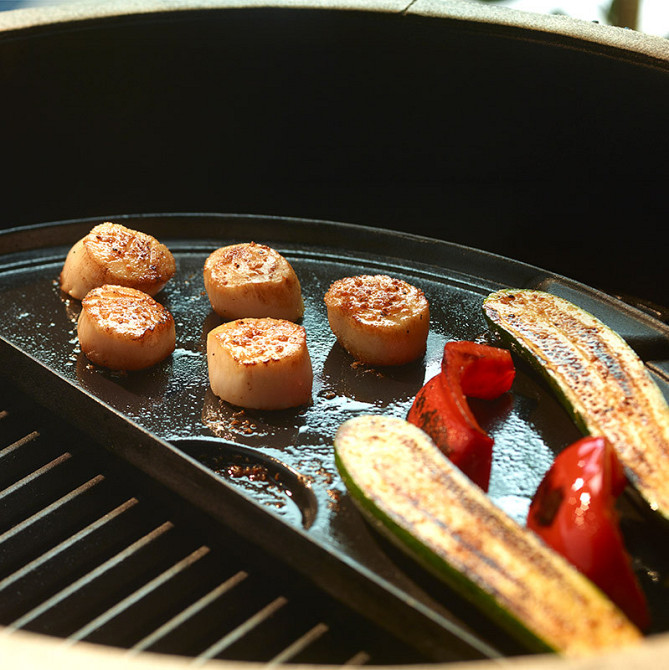 Плита, планча чавунна 23х46x1см для гриля L Big Green Egg 122988 (CIGHL / 104090) Код: 003085 Рівне - фото 5