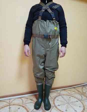 Водонепроницаемый Забродный комбинезон с поясом для рыбалки ,охоты Lemigo PCV (996) Размер 44 Нововолынск