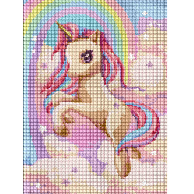 Алмазна мозаїка "Чарівний політ" з АВ стразами AMO7628 30х40см Вінниця - фото 1