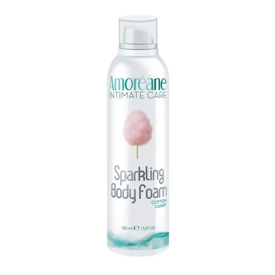 Масажна піна Amoreane Sparkling Body Foam Cotton Candy (150 мл) Львов