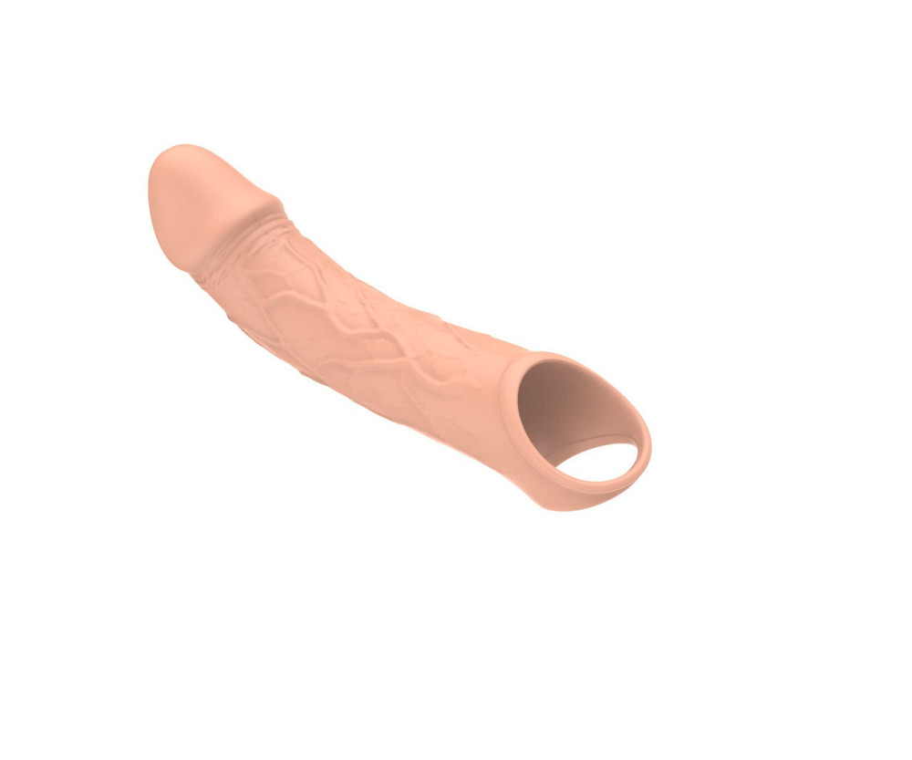 Удлинительная насадка на пенис с вибрацией и пультом управления Vibrating Extension Sex Aura Киев - изображение 9