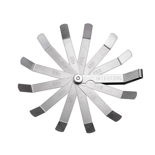 Комплект щупов изогнутых 0.203-0,660 мм, 12 шт. INTERTOOL AT-0005 Киев - изображение 1