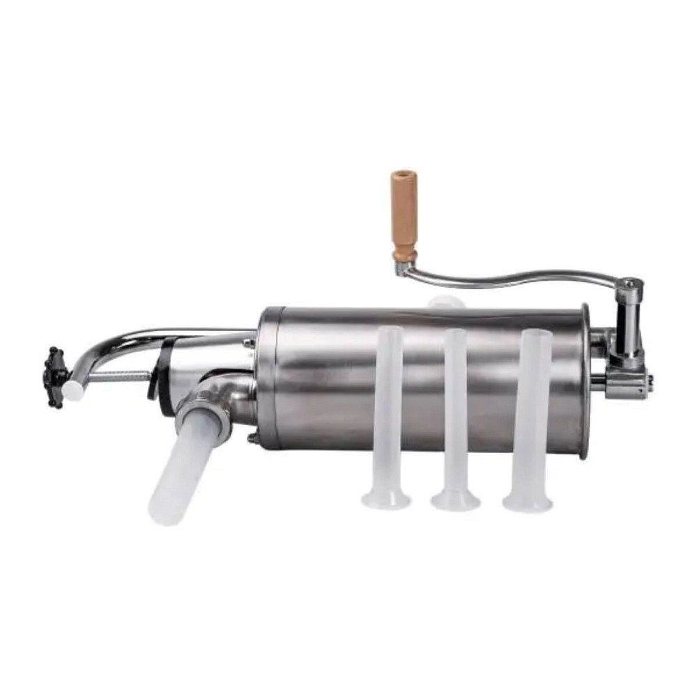 Guangtai Вертикальний шприц для ковбаси 3 л з нержавіючої сталі шприц ковбасний 4 насадки 16788 Киев - изображение 3