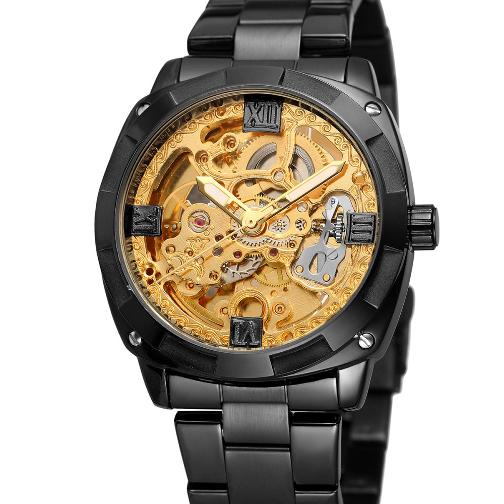 Часы мужские механические Forsining Spectrum Черный Киев - изображение 15