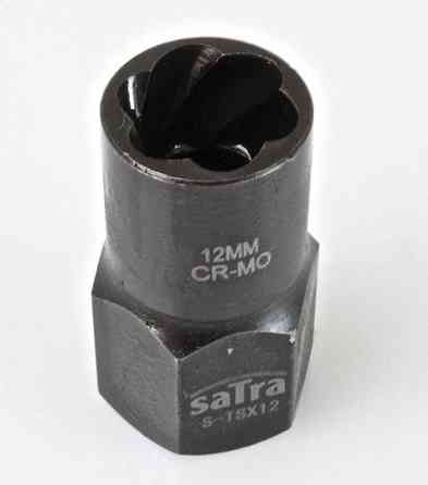 Головка ударная Cr-Mo для слизанных гаек 6-гр. 1/2 12 мм SATRA S-TSX12 Чернигов