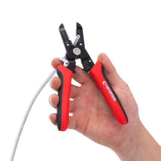 Съемник изоляции, Ø 0,8-2,6 мм, 65 Mn INTERTOOL HT-7028 Киев