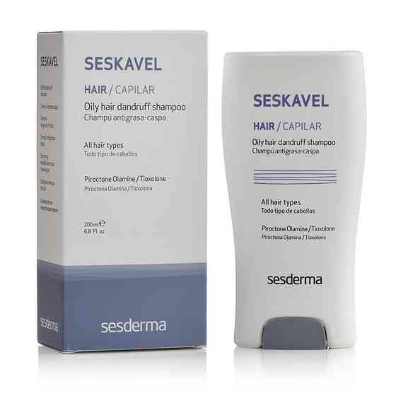 Сесдерма Seskavel Шампунь против перхоти для жирних волос SesDerma Seskavel Oily Hair Dandruff 200 мл Днепр