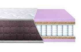 Ортопедичний матрас модель BRAVE "spring COCOS"/БРЕЙВ СПРИНГ КОКОС ТМ Еurosleep 150х190 Харків