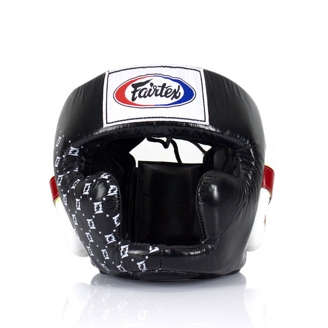 Боксерський шолом Fairtex HG10 Black M Каменское - изображение 2