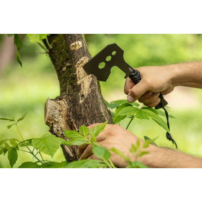 Сокира Neo Tools 26см, лезо 8см, 3Cr13, ручка з паракорду (63-118) Вінниця - фото 3