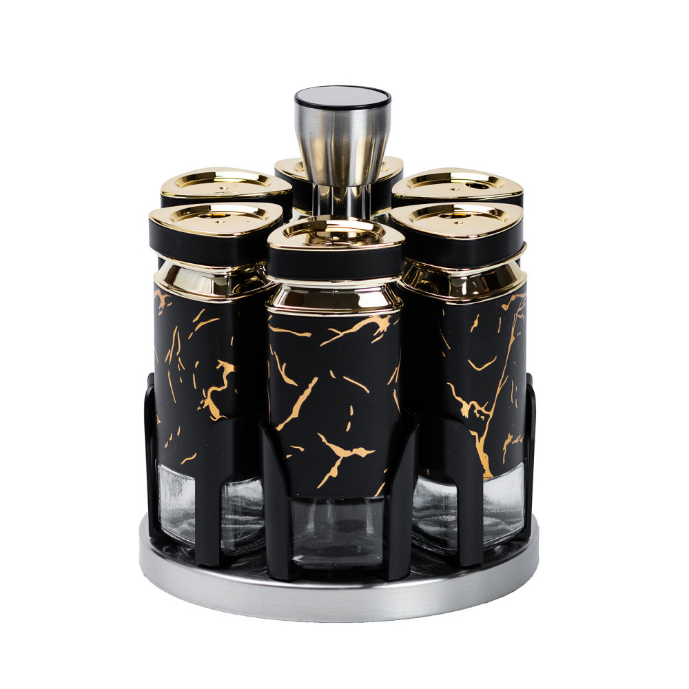 Набір баночок для спецій 6 шт по 120 мл HP1355 Коломия - фото 4