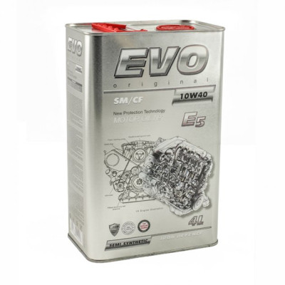 Моторна олива EVO E5 10W-40 SM/CF 4L (E5 4L 10W-40) Вінниця - фото 3