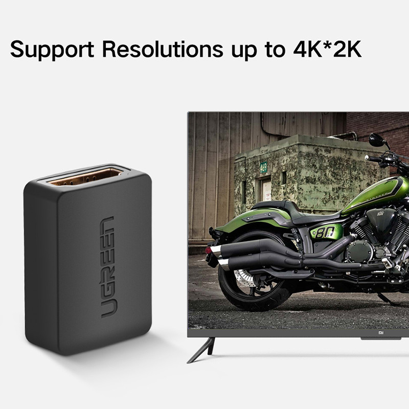 З'єднувач HDMI v2.0 Ugreen 20107 (Чорний) Николаев - изображение 4