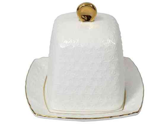 Лимонница фарф. белая квадр.4 Снежная Королева 607110-А ТМ INTEROS Solmir Киев