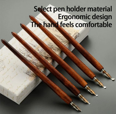 Ручки для каліграфії набір 5 шт Київ - фото 2