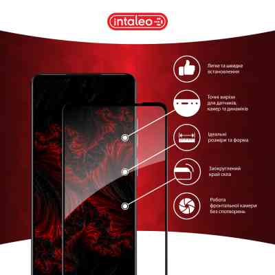 Скло захисне Intaleo Full Glue MOTO E14 Black (1283126597718) Вінниця
