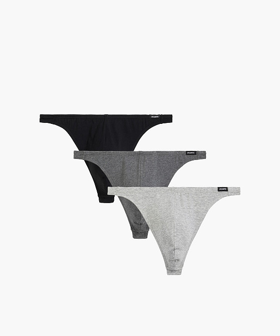 Мужские Стринги Atlantic 3BMP-253 (3 шт) XXL Киев - изображение 1