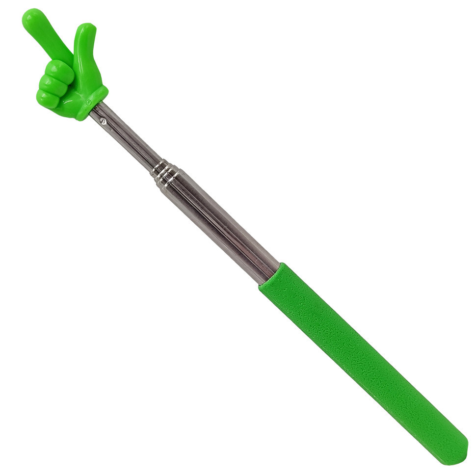 Телескопічна указка палець Пікмі PCM-205(Green) довжина 68 см Вінниця - фото 1
