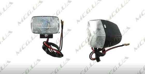 Поворот светодиодный, прямоугольный (5 LED, белое стекло) Мукачево