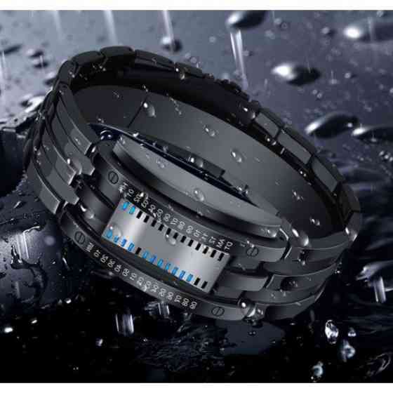 Чоловічий наручний годинник Skmei Level Чорний Вінниця