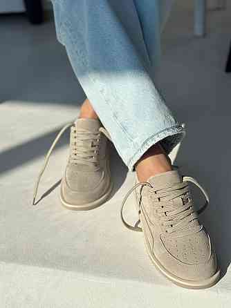 Olli Кеды женские OLLI кофе натуральная замша размер 36-40 (K-7-0079) Коломия