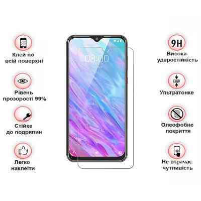 Скло захисне BeCover ZTE Blade L220 3D Crystal Clear Glass (709759) Вінниця