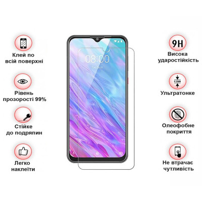 Скло захисне BeCover ZTE Blade L220 3D Crystal Clear Glass (709759) Вінниця - фото 4