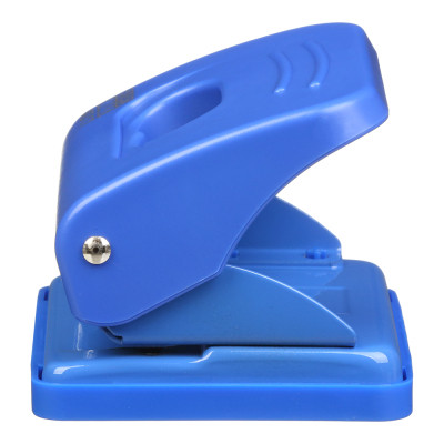 Дырокол Buromax пластиковый, до 20 листов, 120 х 82 х 53 мм, синий (BM.4017-02) Винница - изображение 3