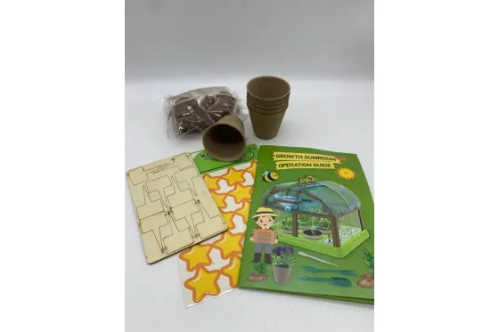 Игровой набор теплица для выращивания растений с семенами и капельным поливом Home made plant GREEN Коломия