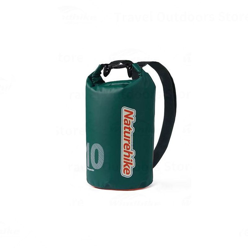 Водонепроникний чохол Naturehike CNK2300BS017, 10 л, темно-зелений Киев - изображение 1