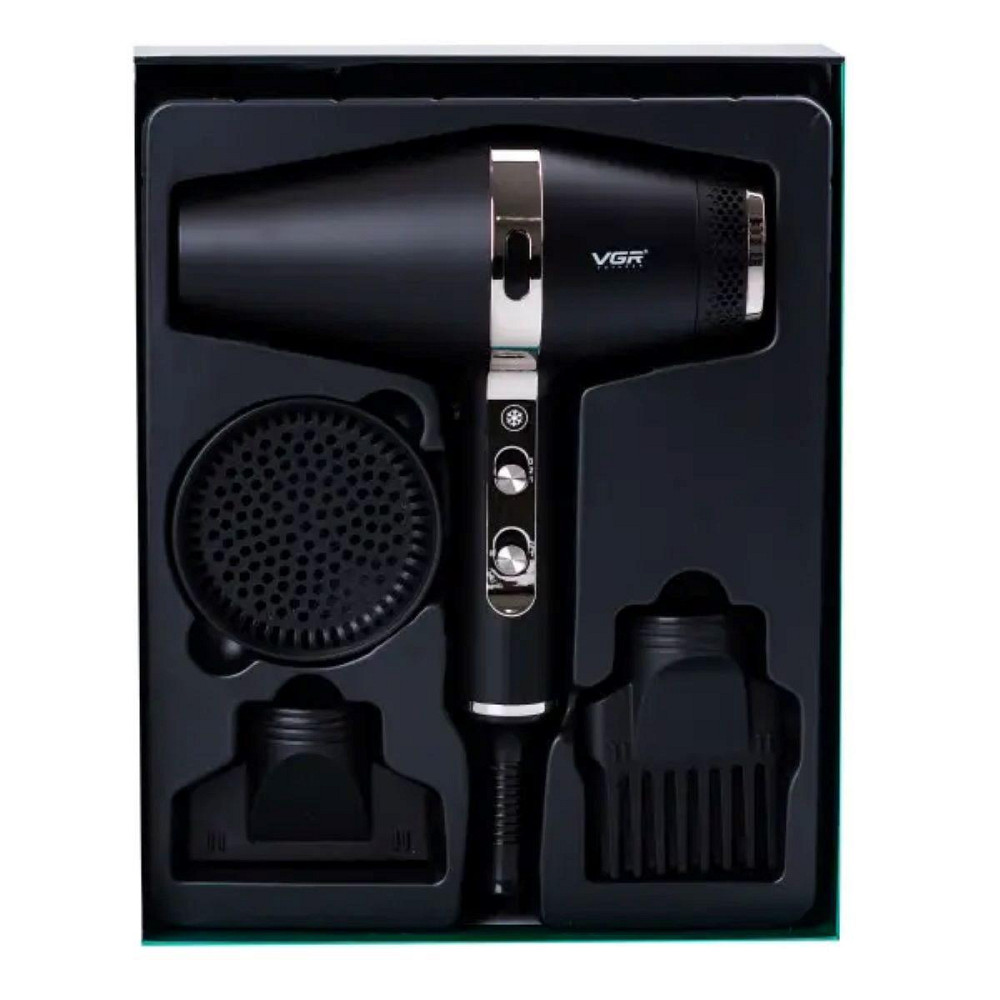 Професійний фен VGR HPV451 з концентратором 2000 Вт Київ - фото 4