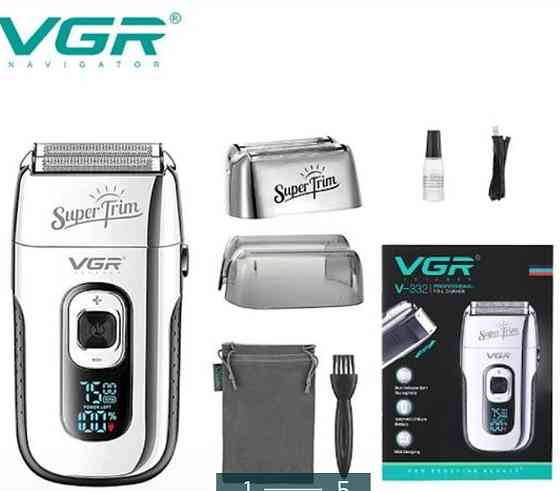 Триммер: VGR, Шейвер , Электробритва с дисплеем от USB ,VGR Super Киев