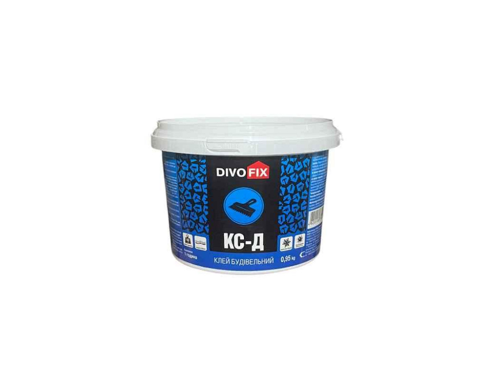 Клей будельный 0,95 кг КС-Д DIVOFIX ТМ ДЫВОЦВ Киев - изображение 1