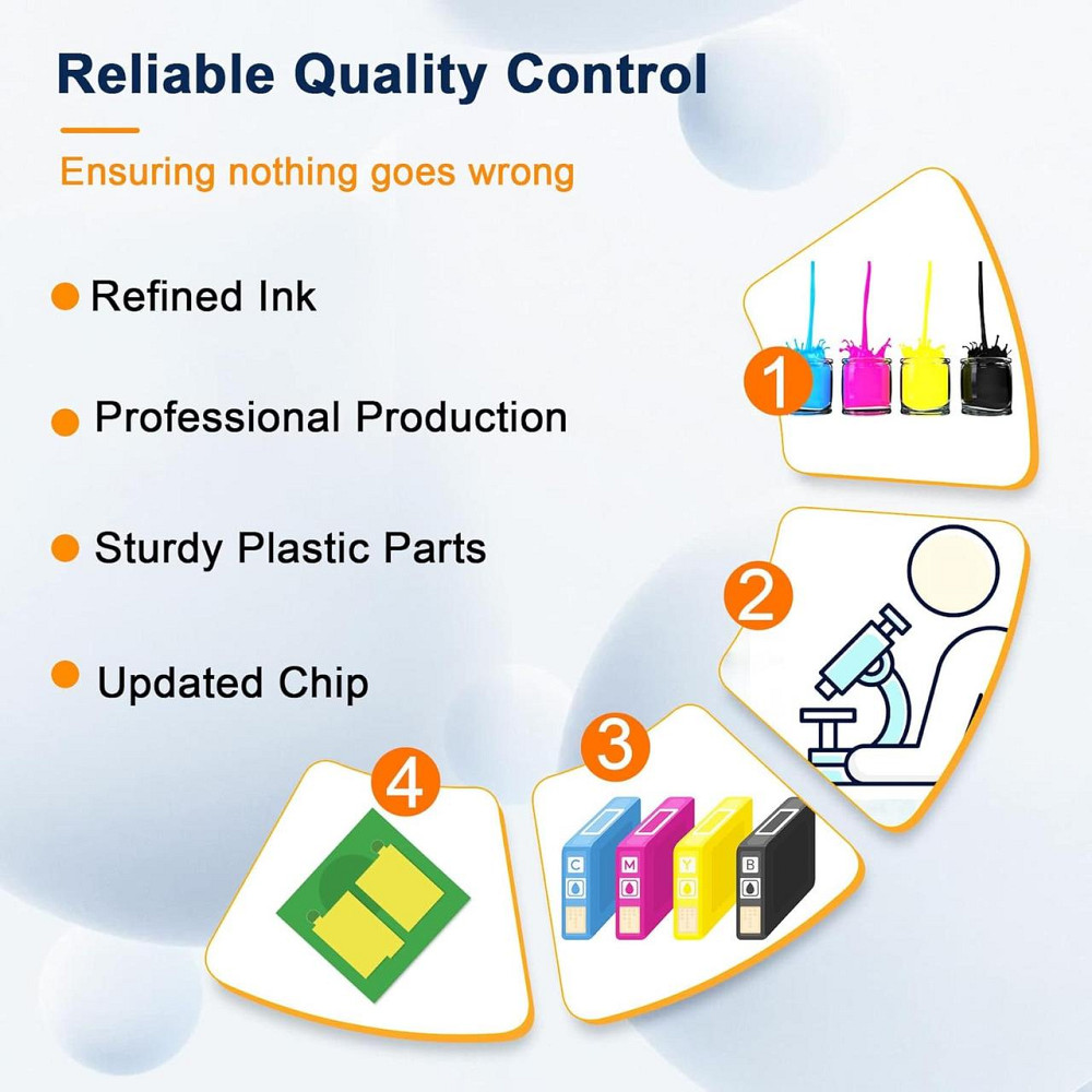 Универсальная упаковка картриджей Colorking 903XL для HP OfficeJet Pro 6950 6970 6760 Днепр - изображение 4