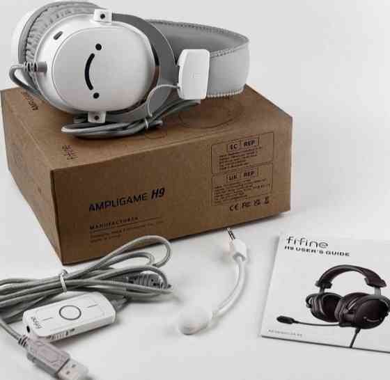 Ігрові навушники Fifine H9 Ampli Game геймерські White. Київ