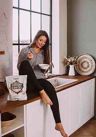 Овсяные хлопья быстрого приготовления BioTech Instant Oats Gluten Free 1000 g (Unflavoured) Луцк