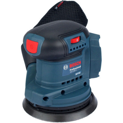 Шлифовальная машина Bosch GEX 185-LI, 18В, 125 мм, 6000-10000 об/мин (без АКБ и ЗУ) (0.601.3A5.020) Винница - изображение 4