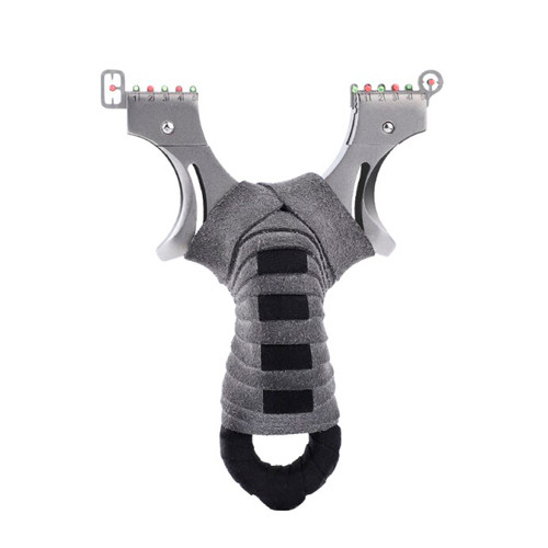 Рогатка з рідинним рівнем для спорту, полювання, риболовлі, сіре оплетення Вінниця - фото 1