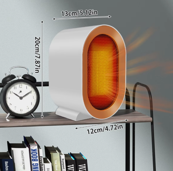 Обігрівач настільний AIR HEATER 1200W компактний керамічний з терморегулятором та вентилятором Одеса