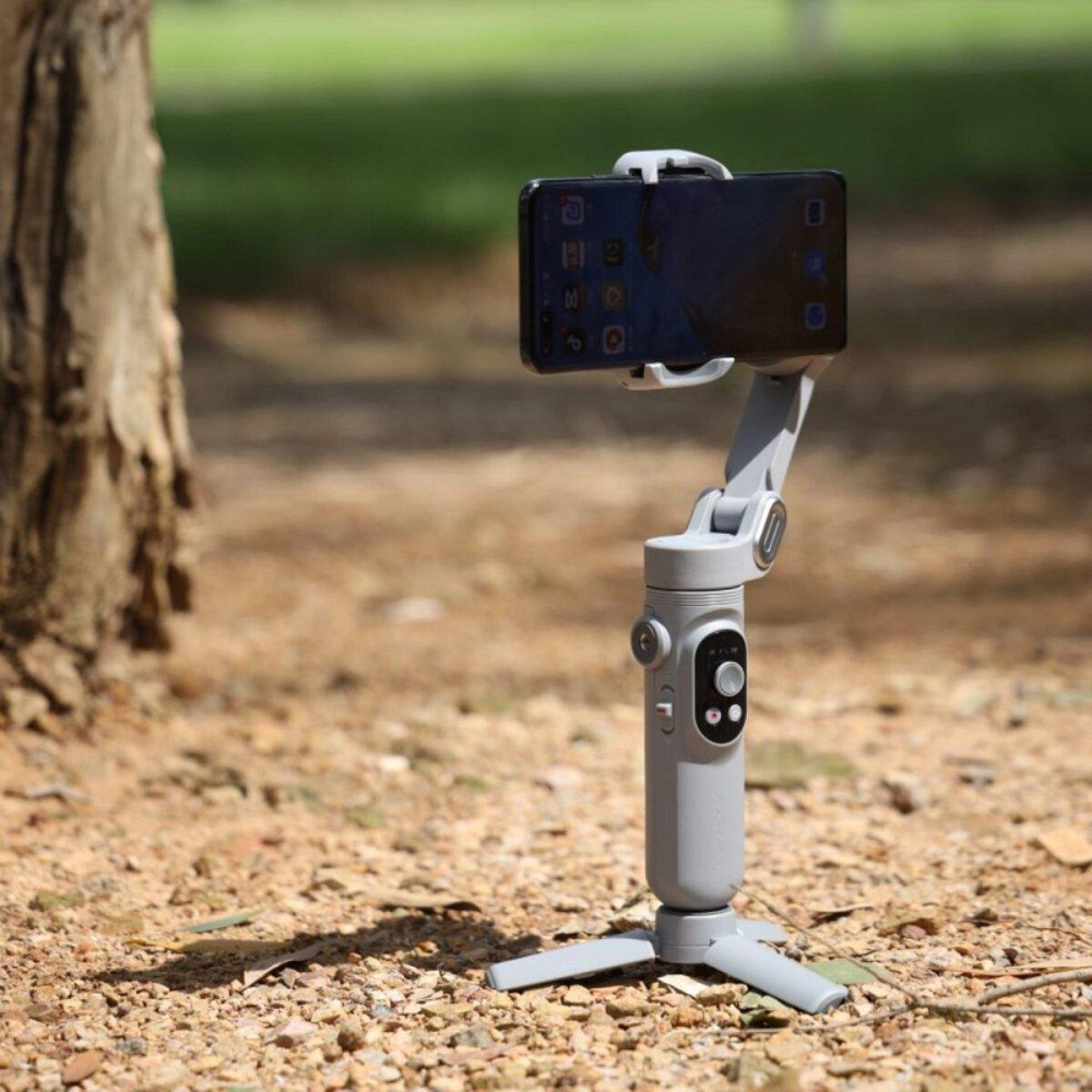 Триосьовий стабілізатор AOCHUAN Professional Gimbal Stabilizer for Smartphone SMART X Сірий AOCHUAN-SMARTX-G Одеса - фото 8