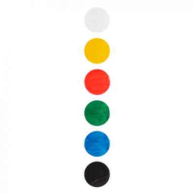 Акварельные краски Yes Orange Line 6 кольорів б/к (110297) Винница